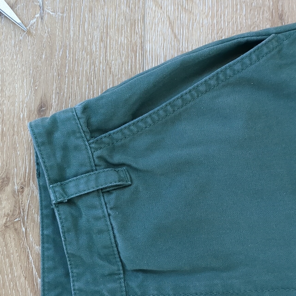 Aritzia Sunday Best Jaden Forest Green High Waisted Utility Chinos - Picture 5 of 9